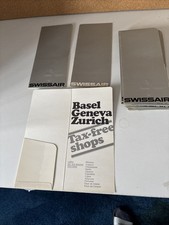 Vintage Swissair Ticket Sleeves 20