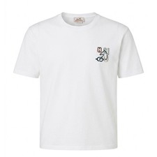 Hermes Leather Patch Mens Short Sleeve T-Shirt 156250588 P 