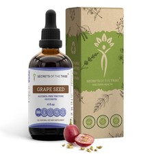 Secrets of the Tribe Grape Seed Tincture Alcohol-Free 4 Fl Oz (Pack 1)