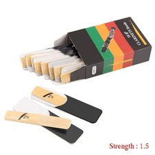 10pcs CLARINET REEDS Bb 1.5 Strength
