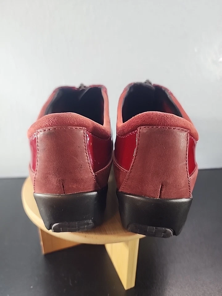 Nuevo Cole Haan Air Dorie Slip-on Impermeable Rojo Pat. Cuero Talla 5.5 B $125 Foto 4 de 4
