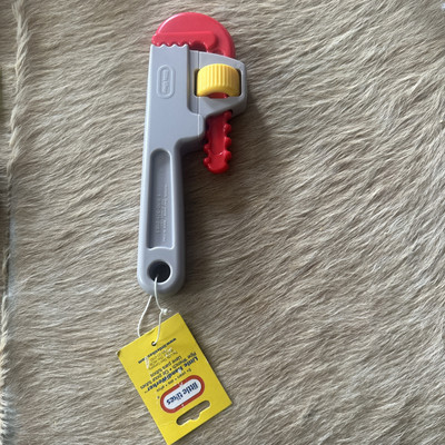 VTG Little Tikes Monkey Pipe Wrench Tool Workbench Adjustable Toy New