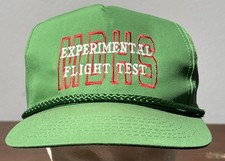 VTG MDHS McDonnell Douglas Helicopter Experimental Flight Test Crew Rope Hat Cap