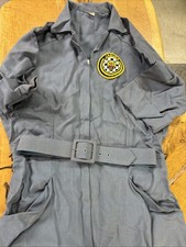 Vintage 1979's WORK WEAR CORP Blue Jumpsuit Mechanic Coveralls Unisex Size 36