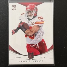 2013 Panini Momentum Travis Kelce Rookie #192 Kansas City Chiefs Football Card
