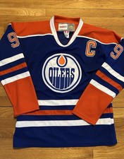 Wayne Gretzky Edmonton Oilers CCM Vintage Hockey Jersey Size 48 Large New
