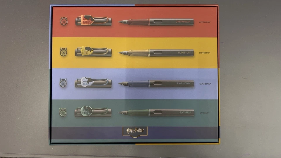 Lamy Harry Potter Special Edition 4et Set Alle Häuser Füller Gut Zum Verschenken - Bild 3 von 3