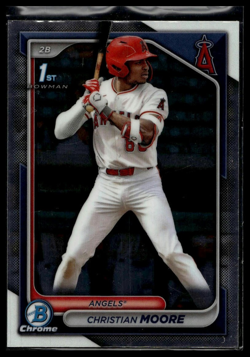 2024 1st Bowman Draft #BDC-13 Christian Moore Chrome