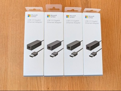 4x *NEU* Microsoft Ethernet Adapter 1821 USB 3.0 zu RJ45