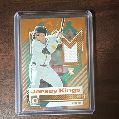 Panini 2025 Donruss Jace Jung Rookie Jersey Kings Memorabilia JK-JJ
