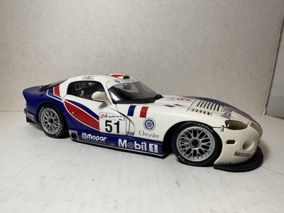 AutoArt Dodge Viper GTS-R 1998 Lemans GT2 1/18 Diecast (READ / NO WING)