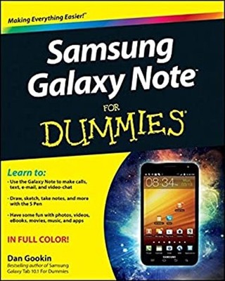 Samsung Galaxy Note for Dummies Paperback Sandra, Gookin, Dan Gei