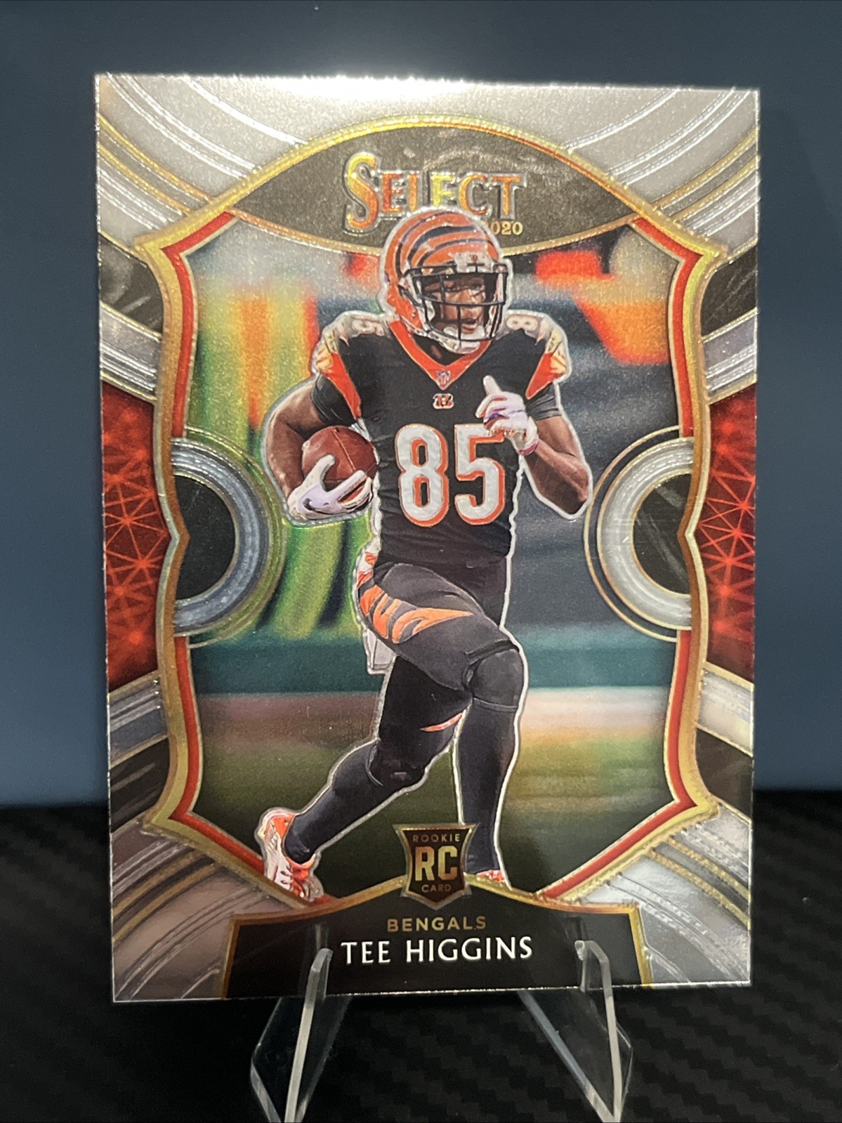 2020 Panini Select - Concourse Tee Higgins #60 Silver Prizm (RC) NM