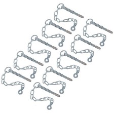 Spring Loaded Sword Pin With Chain Retaining Cotter Pin 9.5mm x 113mm
