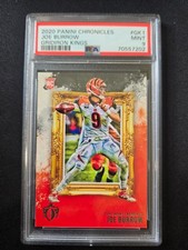 2020 Panini Chronicles Joe Burrow Gridiron Kings #GK-1 RC Rookie PSA 9 MINT