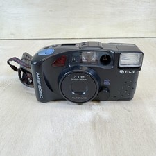 Vintage Fuji Discovery 900 Zoom Plus Camera 35mm Film Point Shoot Flash Zoom
