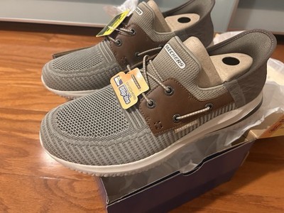 Skechers Hands Free Slip-ins Delson 3.0-Roth Wide Fit Memory Foam US 9