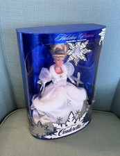 1996 Disney Holiday Princess Cinderella Collector Doll Mattel 16090 NIB