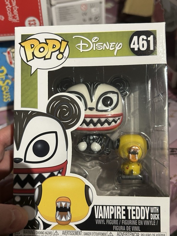 Vampire Teddy Funko Pop #461 Disney nightmare before Christmas