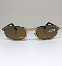 New VINTAGE CALVIN KLEIN CK 251 Sunglasses CK 251S Col. 506 Brushed Gold Italy