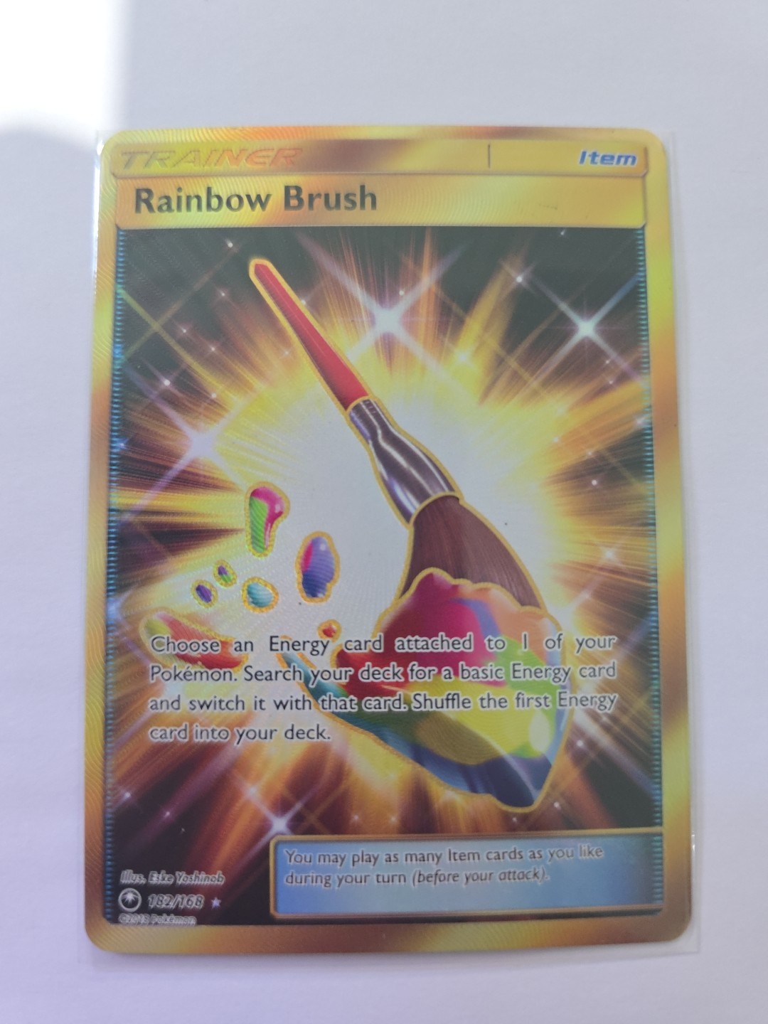Rainbow Brush (Secret) 182/168 Sm-Celestial Storm Holo