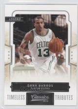 2009 Panini Classics Legend Silver Timeless Tributes 54/100 Dana Barros #126 1l3