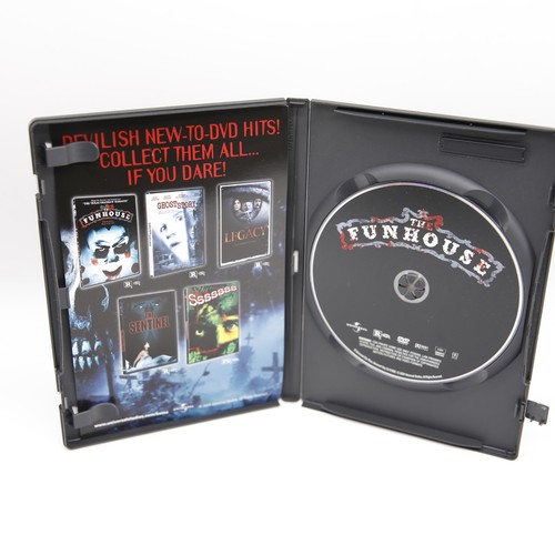 The Funhouse (1981) (DVD, 2004, Widescreen) Horror Slasher Gore Tobe Hooper Film - Foto 2 di 3