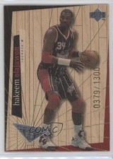 1998-99 Upper Deck Hardcourt High Court 379/1300 Hakeem Olajuwon #H10 HOF 04dh
