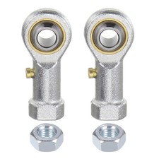 2pcs PHSB4 Female Rod End 1/4" Bore 1/4-28 Right Hand Thread with Jam Nut