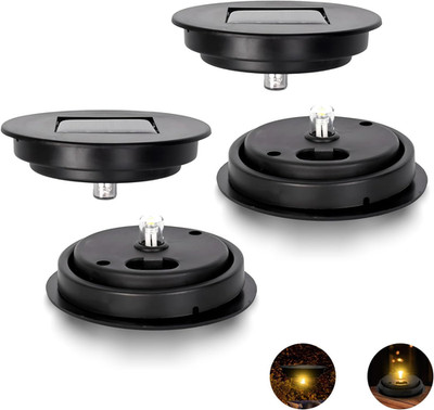 Solar Light Replacement Top 4 Pack Used to Replace Broken Solar Lantern Parts It