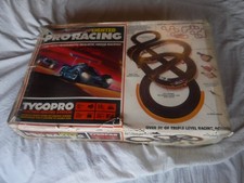 Competition Lighted Pro Raceing tycopro  Slot Car Set. No Cars. INCOMPLETE