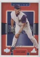 2003 Upper Deck Finite Level One Finite Rookie 1094/1299 Chris Capuano #214 z6b