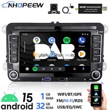 DAB+ Android Carplay autoradio FM navigatore per VW Golf 5 6 Passat Polo 6R con fotocamera