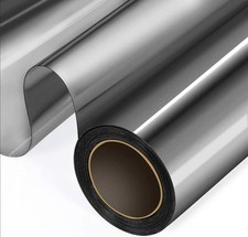 15.7" x 196.5" One Way Mirror Window Privacy Film Daytime Anti UV Sun Blockin...