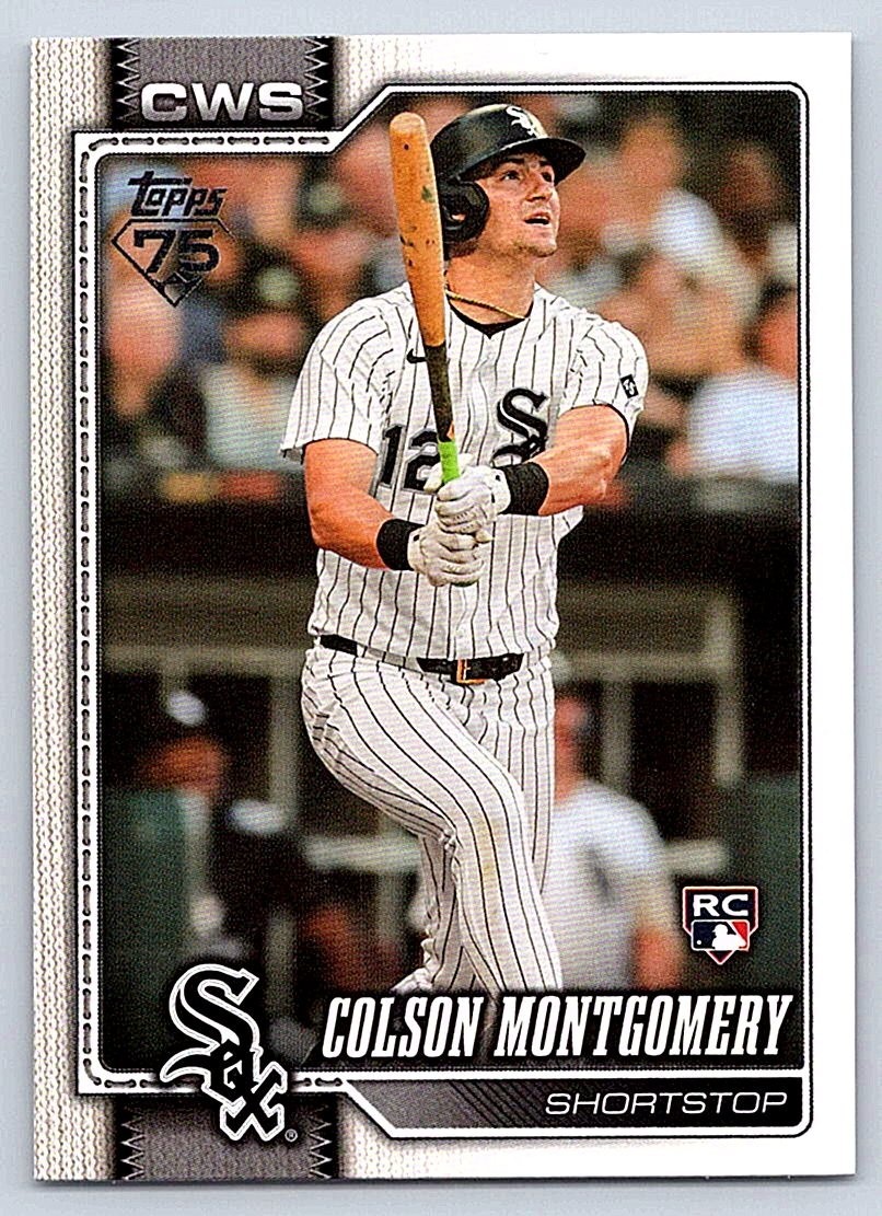 Colson Montgomery #157 Baseball Cards 2026 Topps trading card — raw and PSA graded price guide