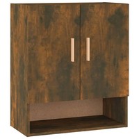 HäNgeschrank Wandschrank RäUchereiche 60X31X70 Cm Spanplatte
