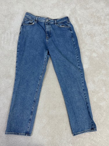 PacSun Jeans Damen 32 Jeans Denim Mama Jeans Baumwolle Taschen Damen