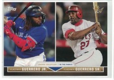 2022 Topps X Bobby Witt Set Vladimir Guerrero Sr & Jr. In The Family Toronto