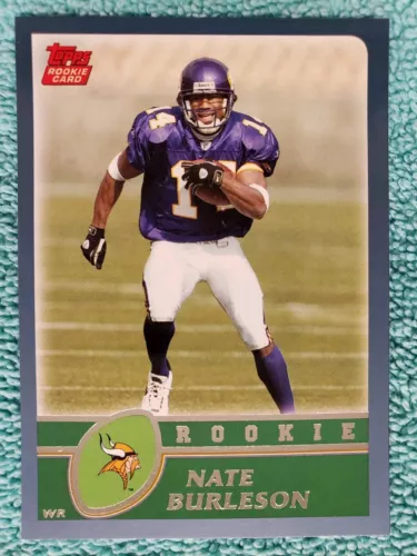 2003 TOPPS NATE BURLESON ROOKIE #363 MINNESOTA VIKINGS RC 