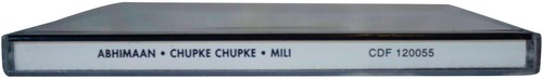S.D. BURMAN Amiya Abhiman / Chupke Chupke / Mili CD OOP India Bollywood Scores - Picture 4 of 4