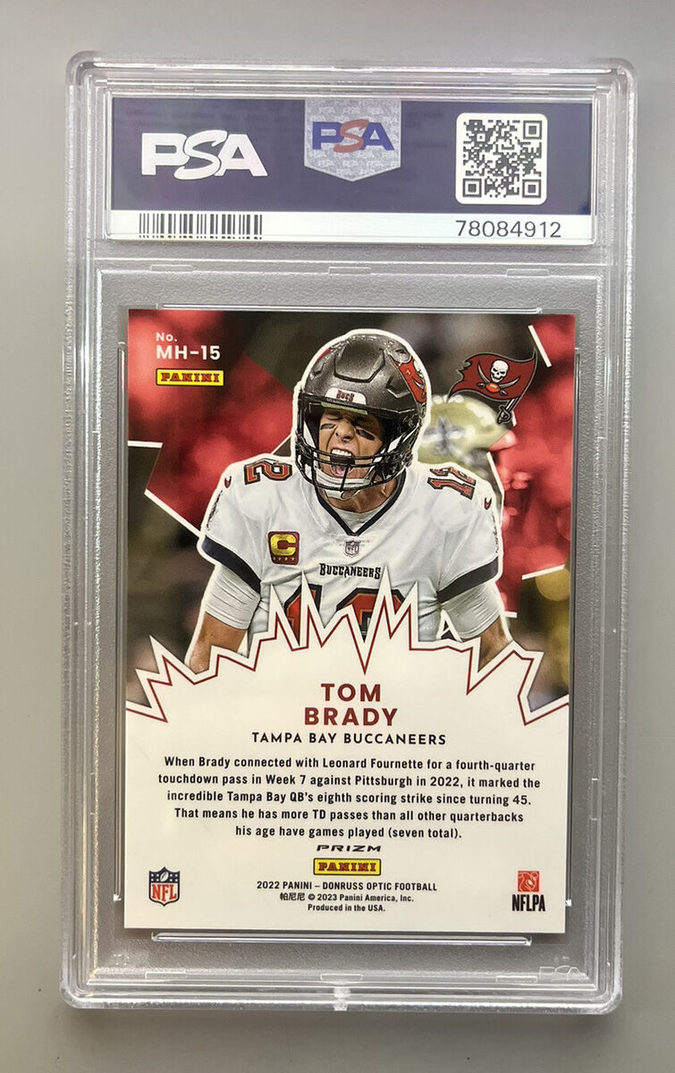 PSA 10- 2022 Panini Donruss Optic My House Tom Brady Silver PSA 10- 2022 Panini Donruss Optic My House Tom Brady Silver