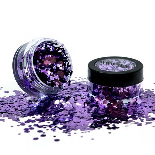 Cosmetic Loose GLITTER Shaker Face Body Nails Eyes Lips Makeup Fine & Chunky - Picture 21 of 35