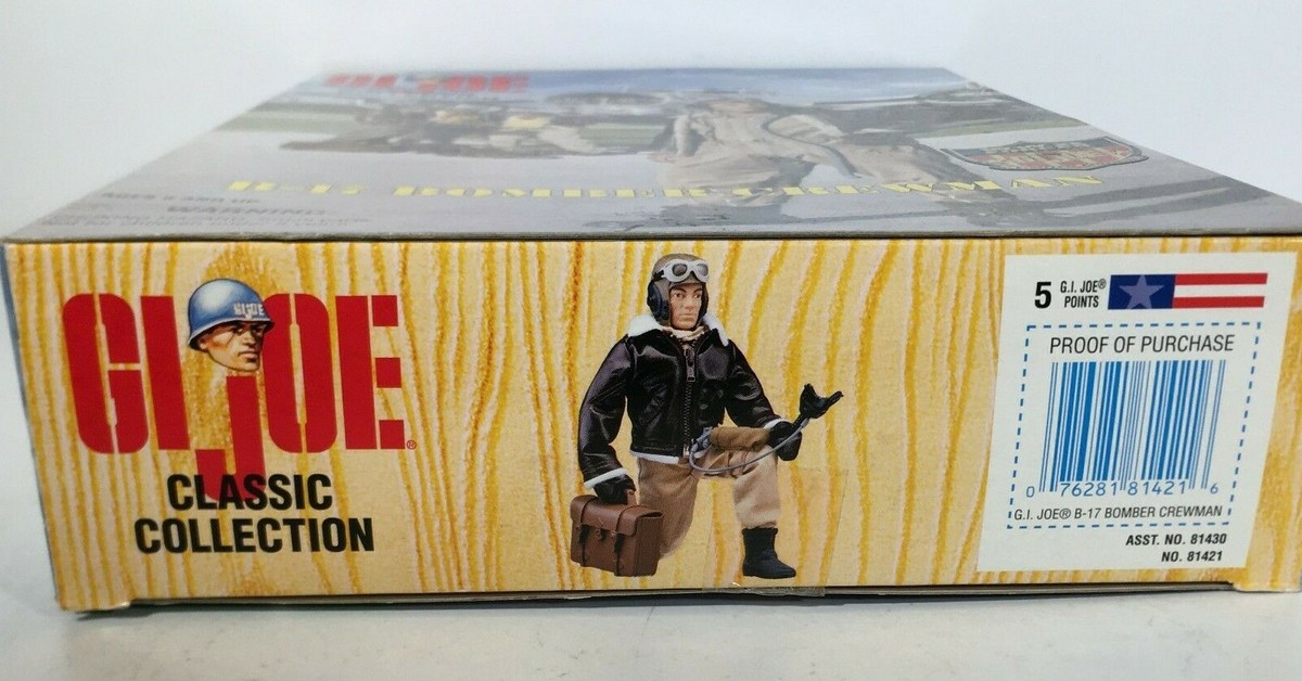 GI JOE B-17 Bomber Crewman Kenner Classic Collection 12