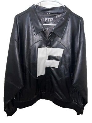 FTP FuckThePopulation Racer Jacket Black SS19 | eBay