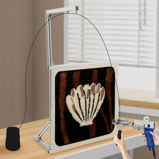 US Tufting Frame Silver Rug Tufting Frame Aluminium Alloy Tufting Frame 35.43"