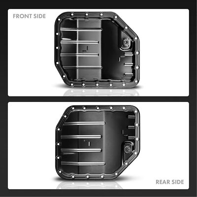Steel Transmission Oil Pan W/ Gasket For Toyota Corolla Matrix Echo Scion XA XB XD Yaris 2000-2019