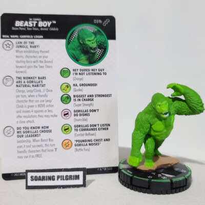 DC Heroclix BEAST BOY - 031b - PRIME Batman Team-Up #31b