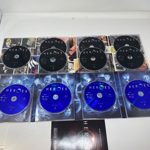 Heroes - Season 1 And 2 DVD Disc Sets Complete With Sleeves - Picture 4 of 8