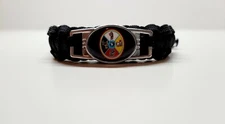 The Flag of The Sault Ste. Marie Tribe of Chippewa Indians Charm Bracelet 