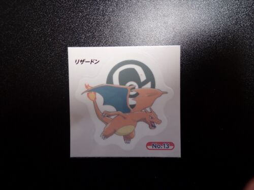 Pokemon Card Water Mizu Pita Sticker Charizard #4332 PLAY